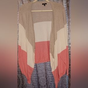 Apt 9 Colorblock cardigan medium